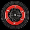 F-11 Red/Black Bead-Loc Whls (2) Slash 2wd Rr/4x4 F/R