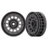 Wheels, Method 105 1.9' (charcoal gray, beadlock) (beadlock rings sold separatel