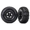 Tires and wheels, assembled, glued (TRX-4 Sport wheels, Canyon Trail 2.2 tires)