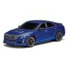 Body, Cadillac CTS-V, blue (painted, decals applied)