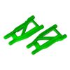 Suspension arms, green, front/rear (left & right) (2) (heavy duty, cold weather, TRX3655G