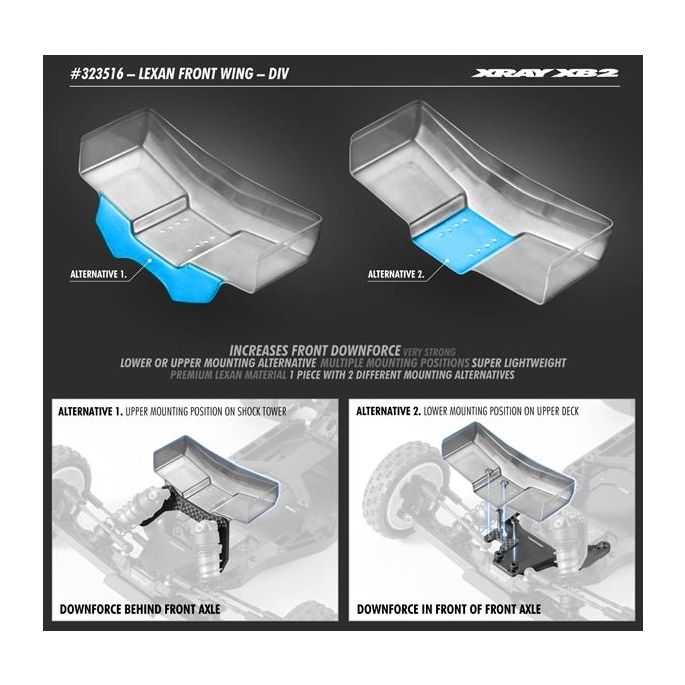 LEXAN FRONT WING - DIV, X323516