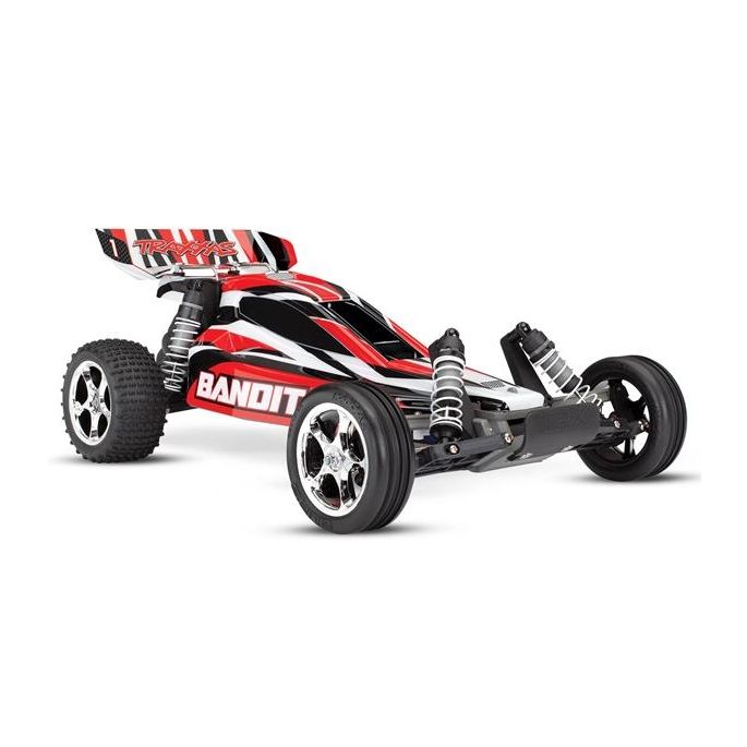 Traxxas Bandit XL-5 TQ (no battery/charger), Red, TRX24054-4R