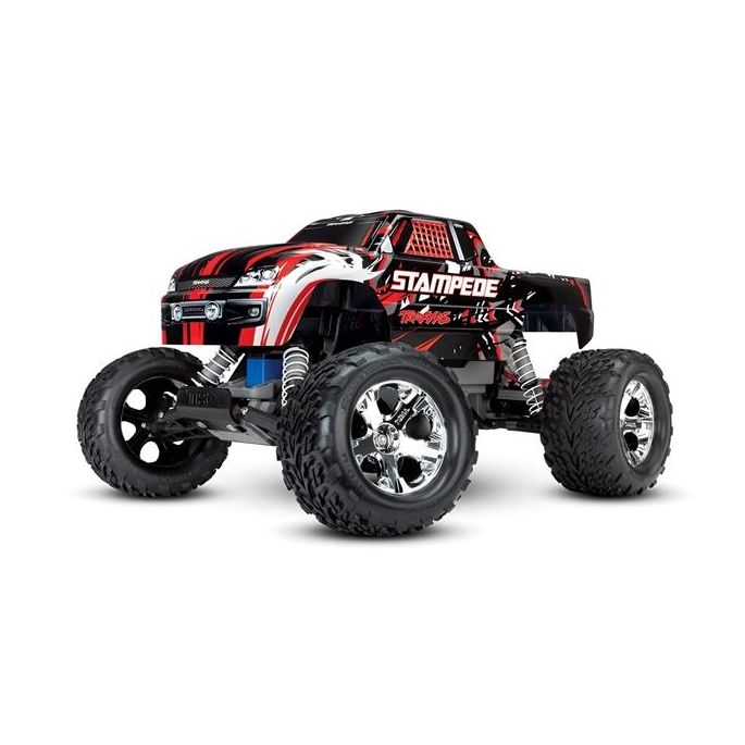 Traxxas Stampede XL-5 TQ (incl battery/charger), Red, TRX36054-1R