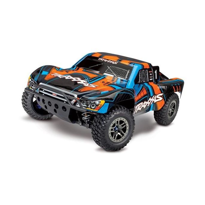 Traxxas Slash 4X4 Ultimate LCG VXL TQi TSM (no battery/charger), Orange, TRX68077-4O