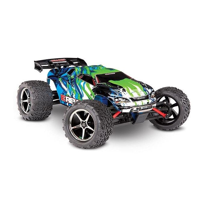 Traxxas E-Revo 1/16 4x4 Brushed TQ (incl battery/charger), Green