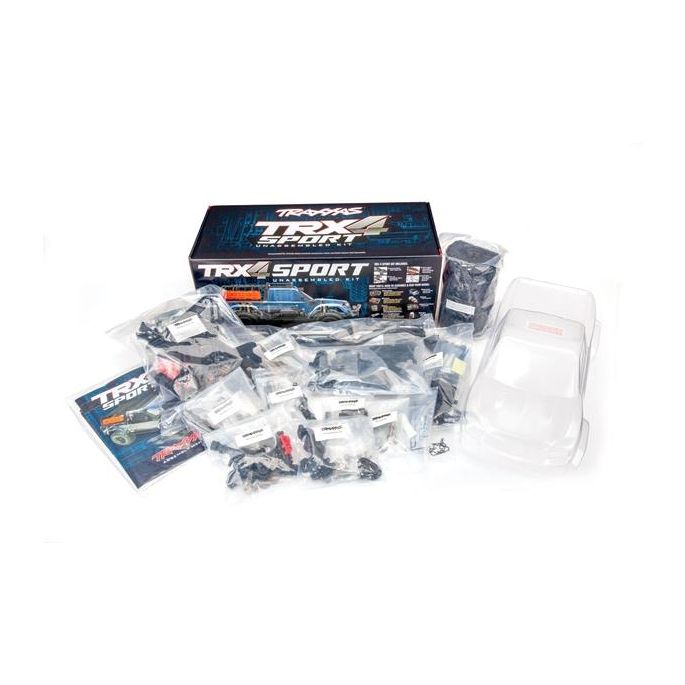 Traxxas TRX-4 sport KIT crawler TQi XL-5(No battery/charger/electronics), TRX82010-4