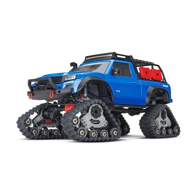 Traxxas TRX-4 Sport equipped with TRAXX TQ XL-5 (No battery/charger), Blue