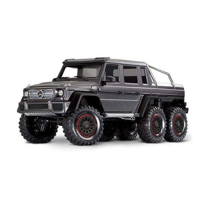 Traxxas TRX-6 Mercedes-Benz G 63 AMG Body 6X6 Electric Trail Truck Silver