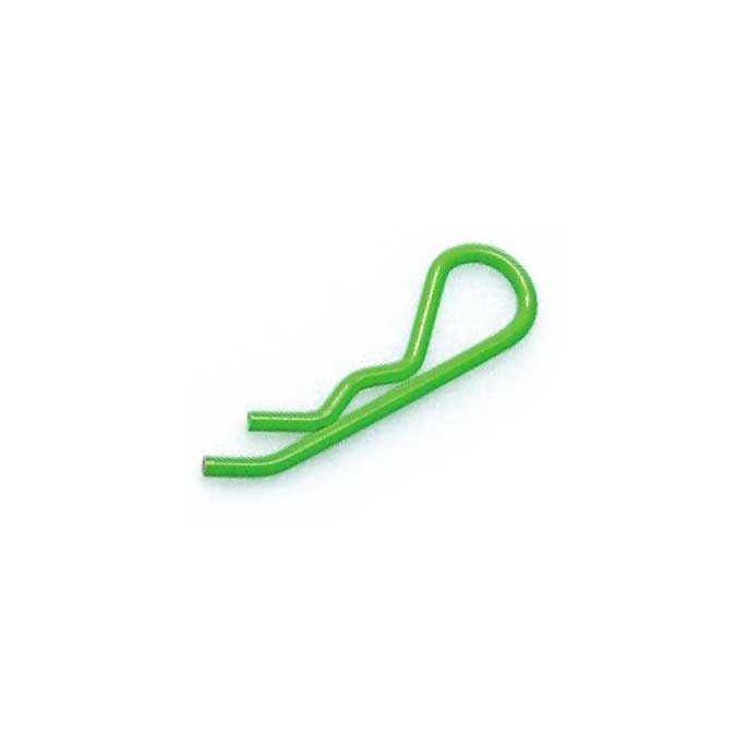 Body Clip 1/8 Fluorescent Green (6), RS026G