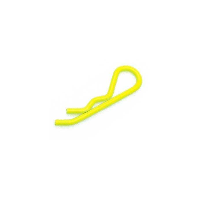 Body Clip 1/8 Fluorescent Yel (6), RS026Y