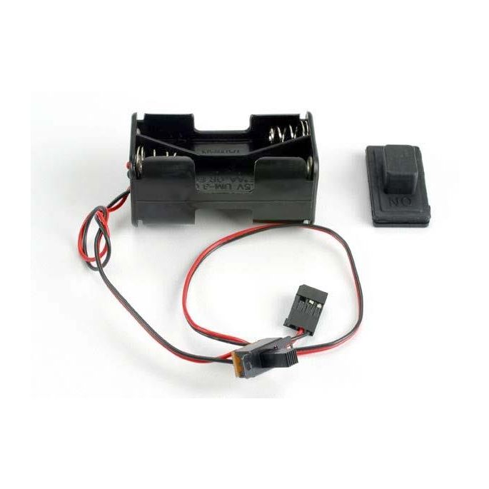 Battery holder with on/off switch/ rubber on/off switch cove, TRX1523