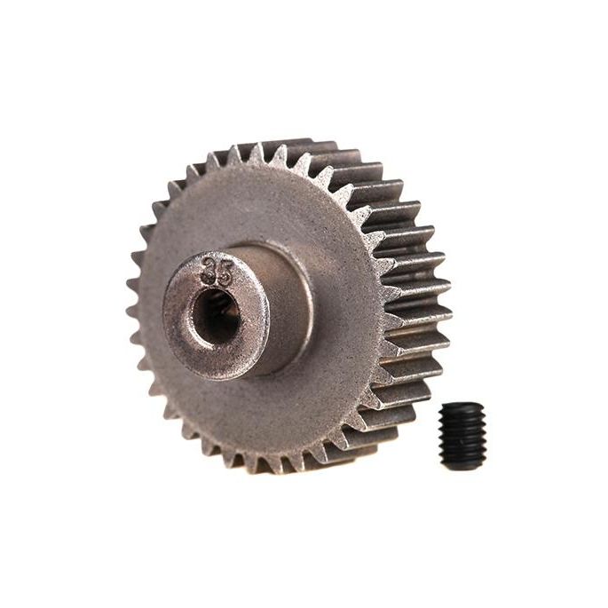 Gear, 35-T pinion (48-pitch)/ set screw, TRX2435