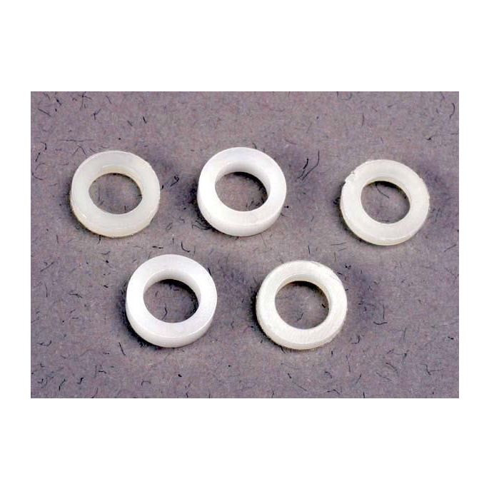 Bellcrank bushings (plastic) (5x8x2.5mm) (4), TRX2545