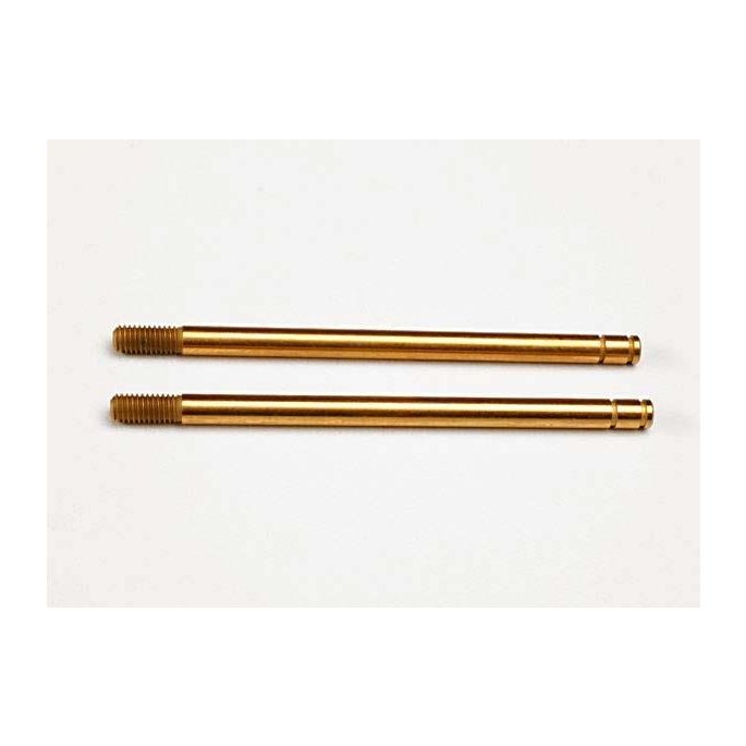 Shock shafts, hardened steel, titanium nitride coated (xx-lo, TRX2656T