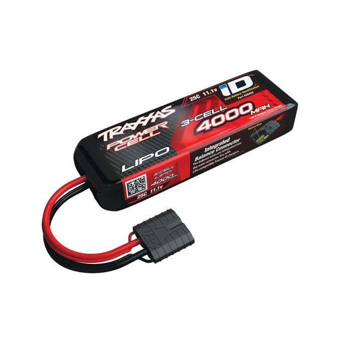 Power Cell LiPo 4000mAh 11.1V 3S 25C , all models ID, TRX2849X