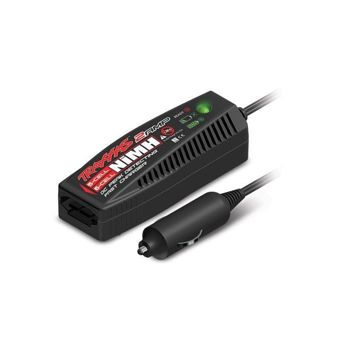 Charger, 12V DC, 2 amp (5 - 6 cell, 6.0 - 7.2 volt, NiMH)