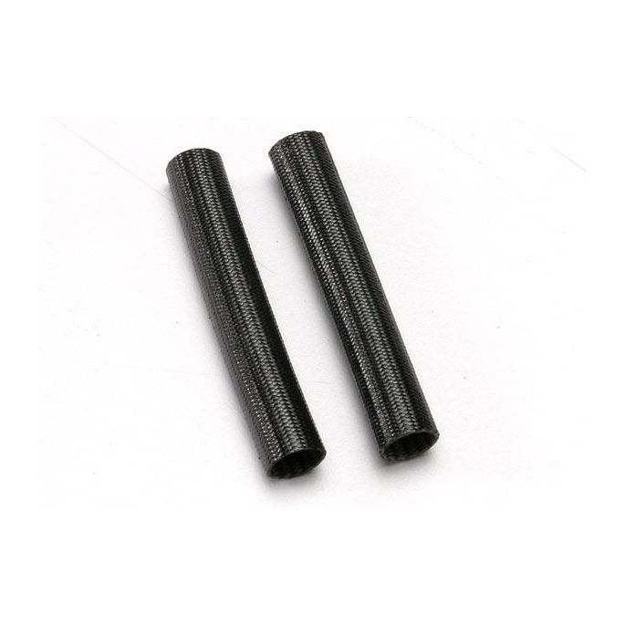 Heat shield tubing, fiberglass (2) (black), TRX3149A