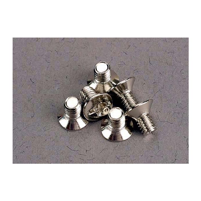 Screws, 3x5mm countersunk machine (6), TRX3165