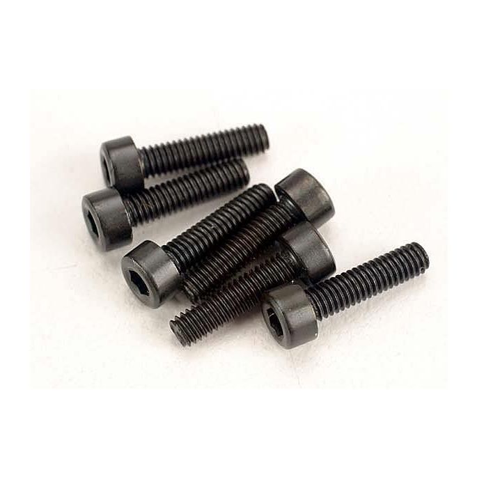 Screws, 2.5x10mm cap-head machine (hex drive) (6), TRX3229