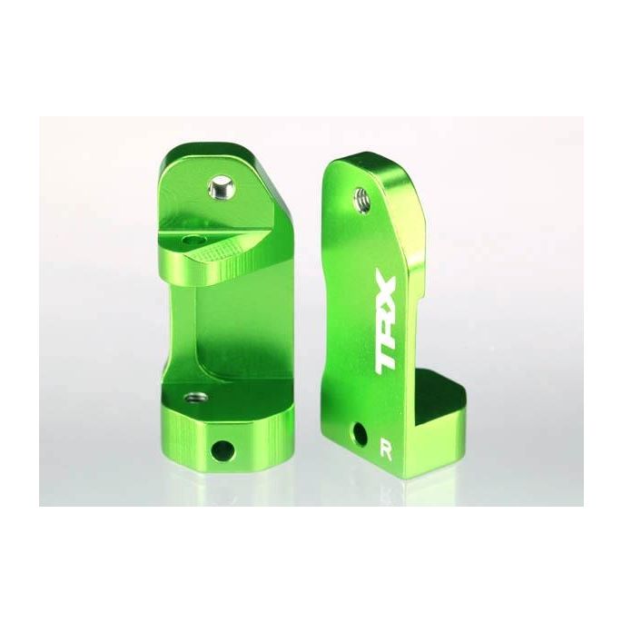 Traxxas Caster Blocks Left & Right Green, TRX3632G