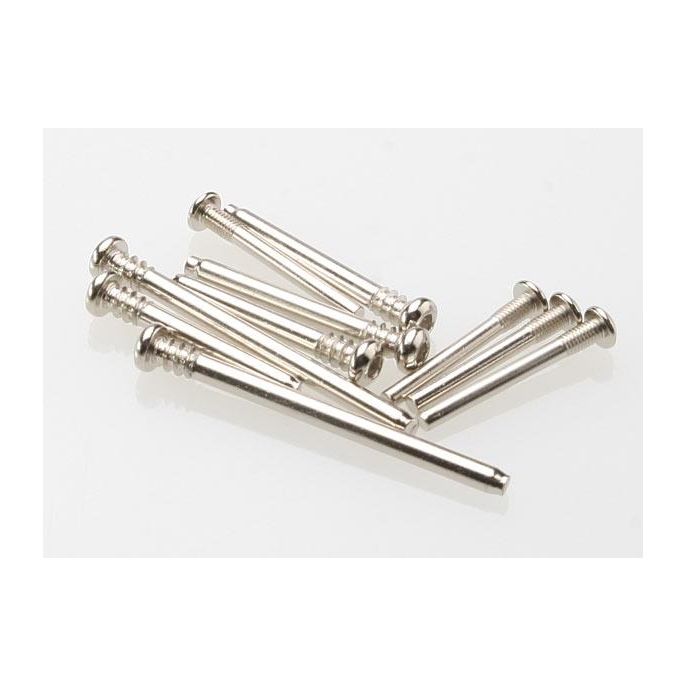 Suspension screw pin set, steel (hex drive) (requires part #, TRX3640