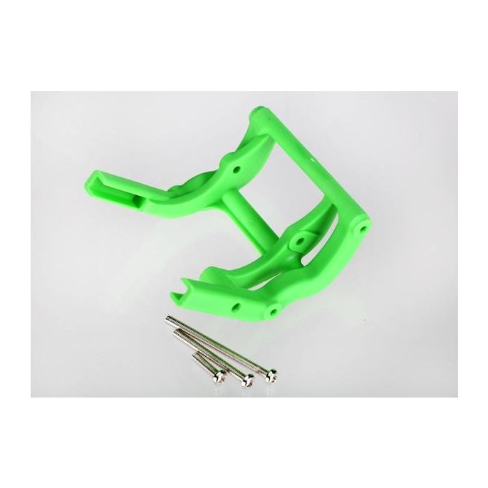 Wheelie bar mount (1) / hardware (green), TRX3677A