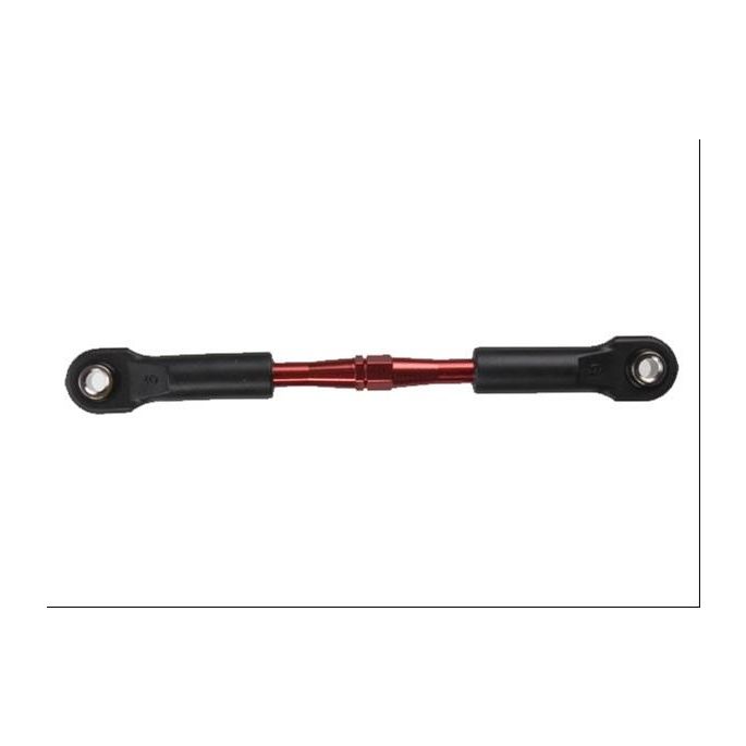 Turnbuckle, aluminum (red-anodized), camber link, rear, 49mm, TRX3738