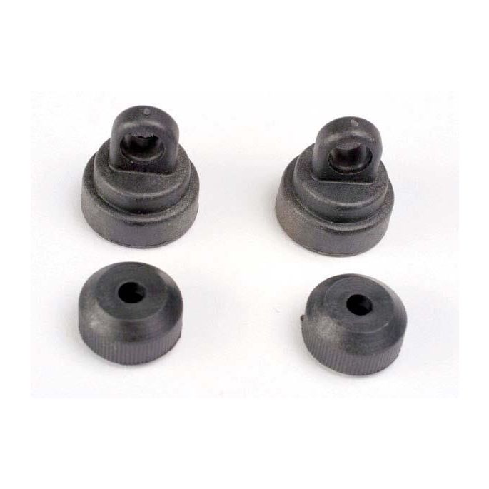 Shock caps (2)/ shock bottoms (2), TRX3767