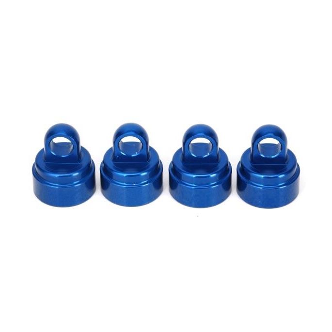 Shock caps Aluminium Blue Anodized, TRX3767A