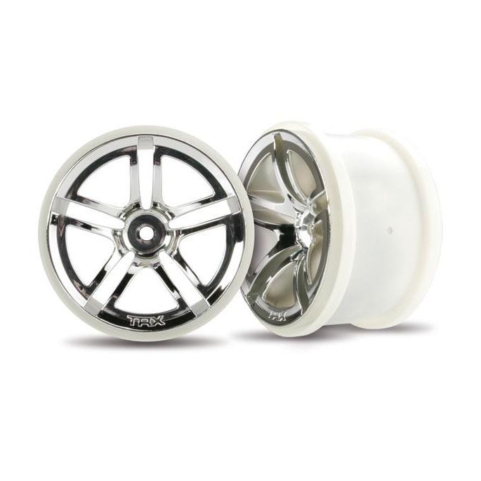 Wheels, Jato Twin-Spoke 2.8 (chrome) (electric rear) (2), TRX3774