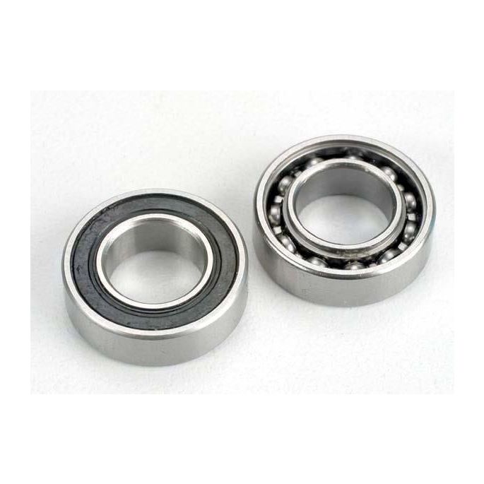 Ball Bearings, crankshaft, 9x17x5mm (front & rear) (2), TRX4023