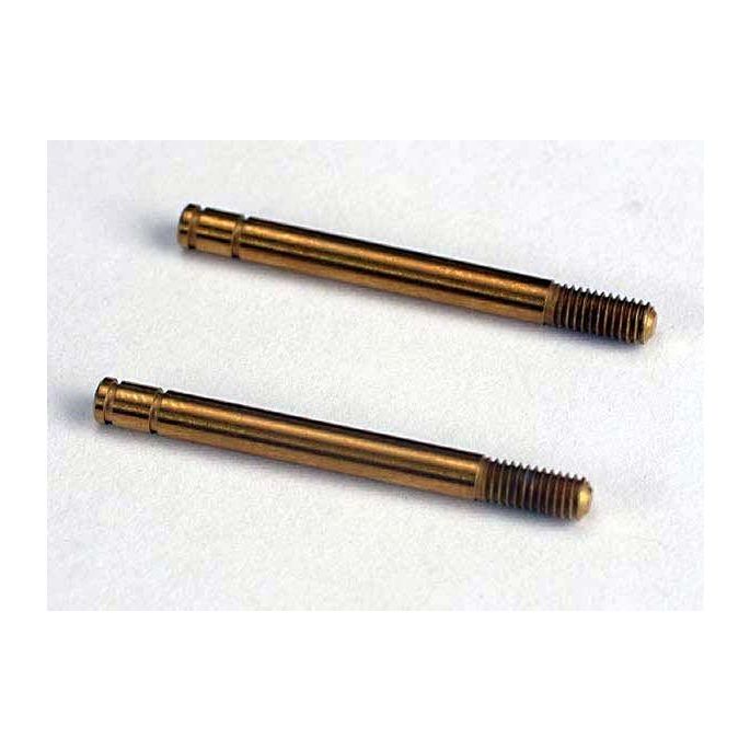 Shock shafts, hardened steel, titanium nitride coated (32mm), TRX4262T