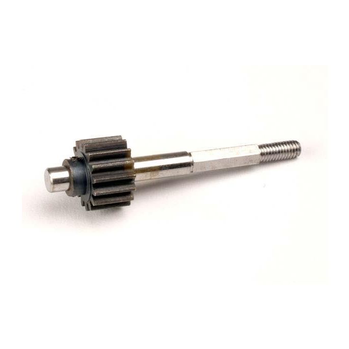 Top drive gear (16-tooth)/ slipper shaft, TRX4493