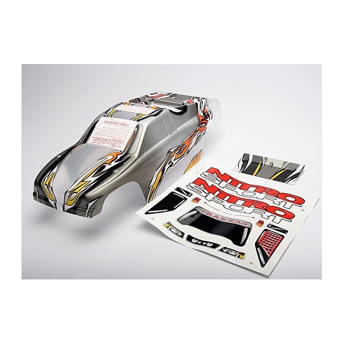 Body, Nitro Sport, ProGraphix (replacement for the painted b, TRX4512