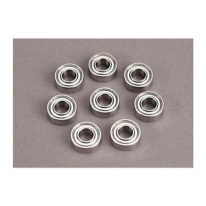 Ball bearings (5x11x4mm) (8), TRX4607