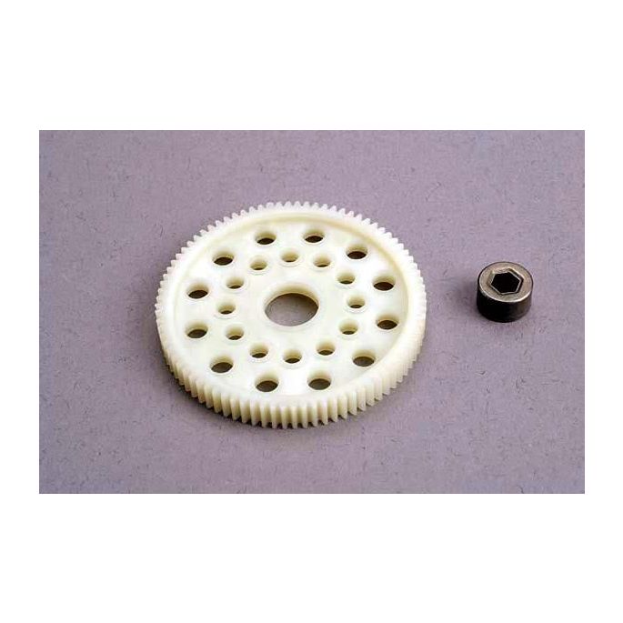 Spur gear (84-tooth) (48-pitch) w/bushing, TRX4684