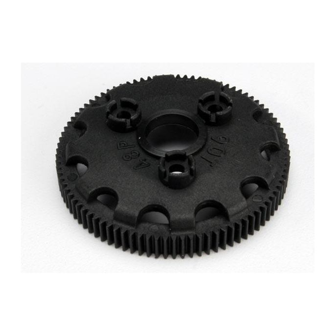 Spur gear, 90-tooth (48-pitch) (for models with Torque-Contr, TRX4690