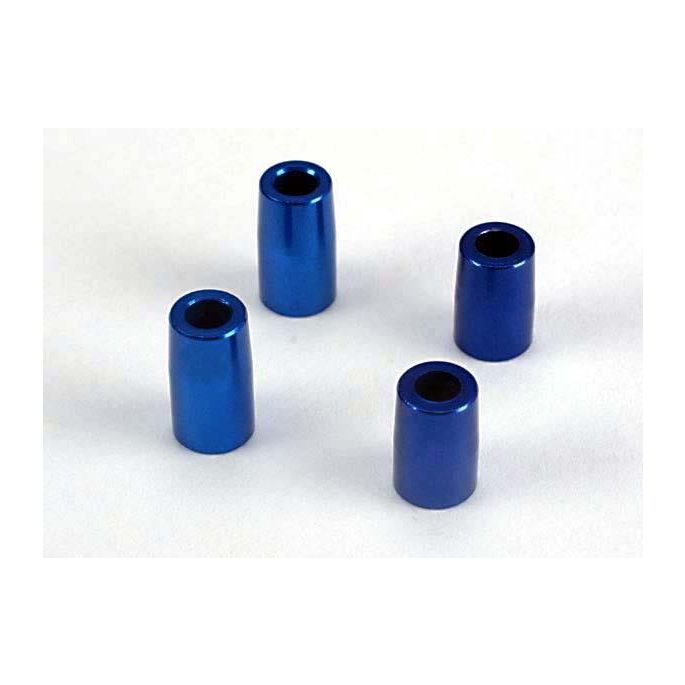 Tapered bearing block spacers (blue-anodized, aluminum) (3x6, TRX4828