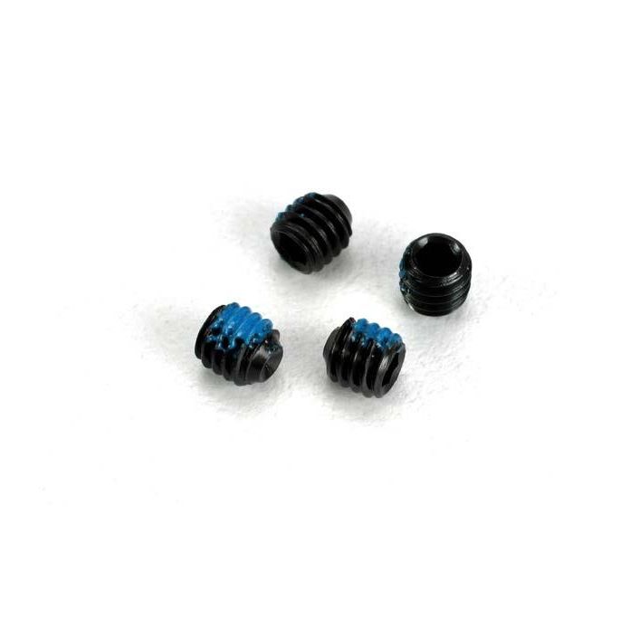 Screws, set (grub) 4mm (6) (with threadlock), TRX4897