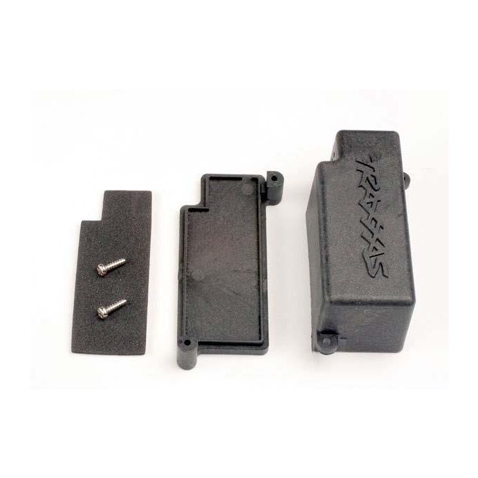 Box, battery/ adhesive foam chassis pad, TRX4925