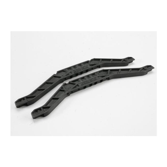 Chassis braces, lower (black) (for long wheelbase chassis) (, TRX4963