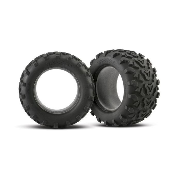 Tires, T-Maxx 3.8 (6.3 outer diameter (160mm)) (2) (fits Rev, TRX4973