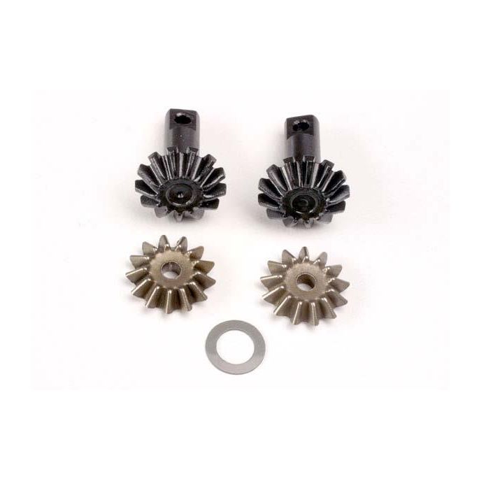 Diff gear set: 13-T output gear shafts (2)/ 13-T spider gear, TRX4982