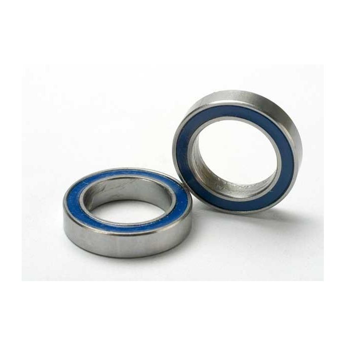 Ball bearings, blue rubber sealed (12x18x4mm) (2), TRX5120