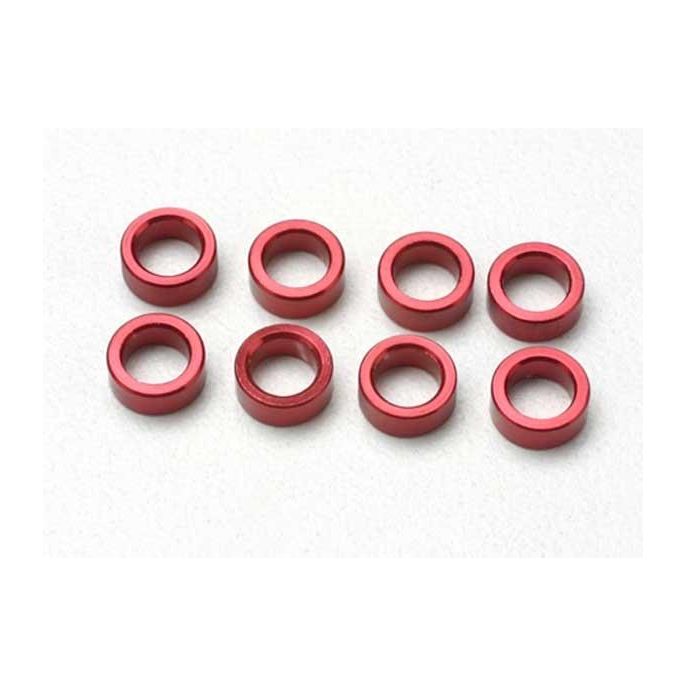 Spacer, pushrod (aluminum, red) (use with 5318 or 5318X push, TRX5133