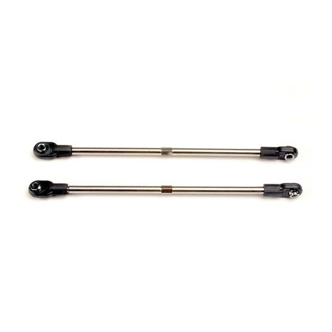 Turnbuckles, 116mm (rear toe control links) (2) (includes in, TRX5139