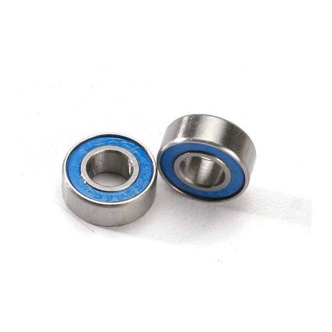 Ball bearings, blue rubber sealed (6x13x5mm) (2), TRX5180