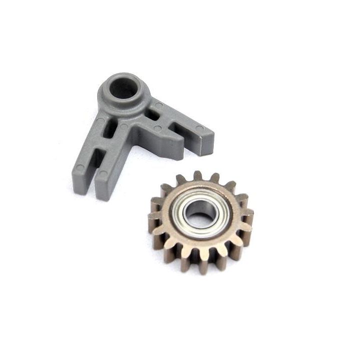 Gear, idler/ idler gear support/ bearing (pressed in), TRX5183