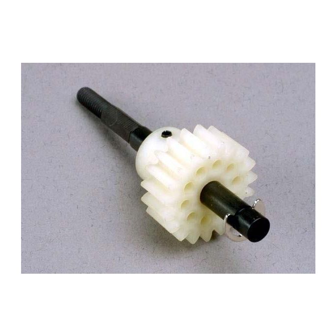 Drive gear, single-speed (19-tooth)/ slipper shaft, TRX5192